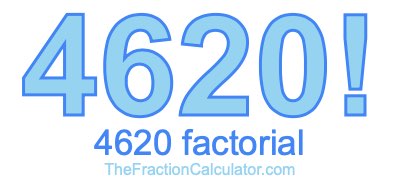 4620 Factorial
