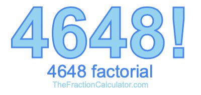 4648 Factorial