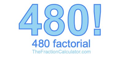 480 Factorial