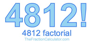 4812 Factorial