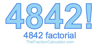 4842 Factorial