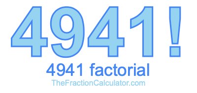 4941 Factorial