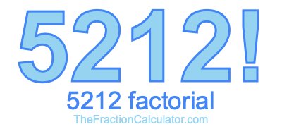 5212 Factorial