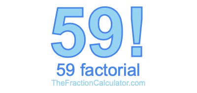 59 Factorial