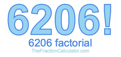 6206 Factorial