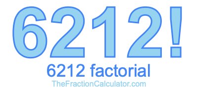 Factorial of 6212 6212 Factorial