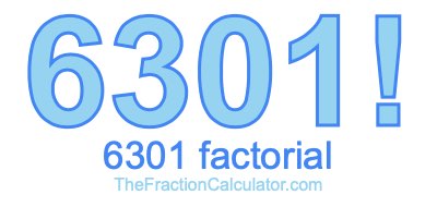 6301 Factorial