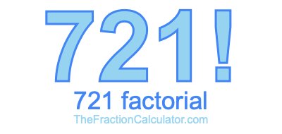 721 Factorial