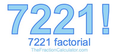 7221 Factorial