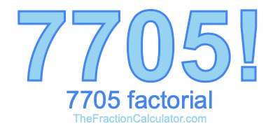 7705 Factorial