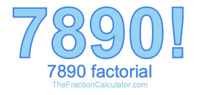 7890 Factorial