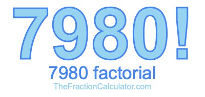 7980 Factorial
