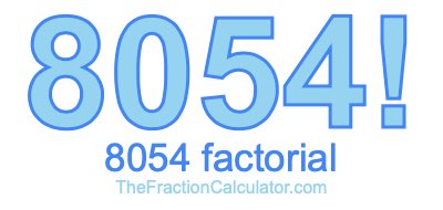 8054 Factorial