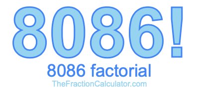 8086 Factorial