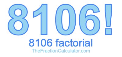 8106 Factorial