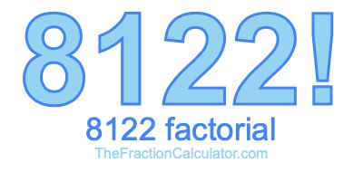 8122 Factorial
