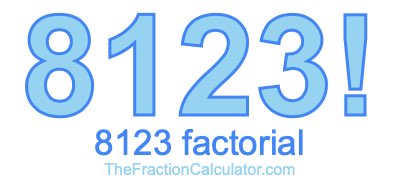 8123 Factorial