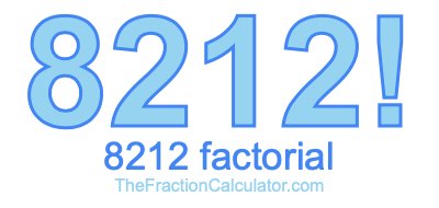 8212 Factorial