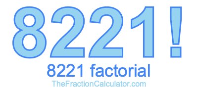 8221 Factorial