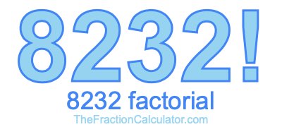 8232 Factorial