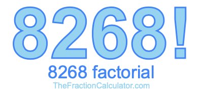 8268 Factorial