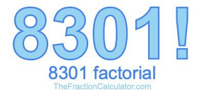 8301 Factorial