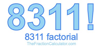 8311 Factorial