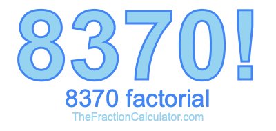 8370 Factorial