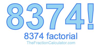 8374 Factorial