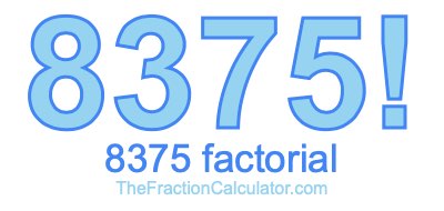 8375 Factorial