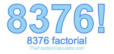 8376 Factorial