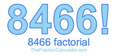 8466 Factorial