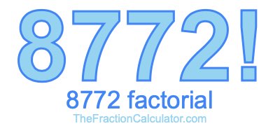 8772 Factorial
