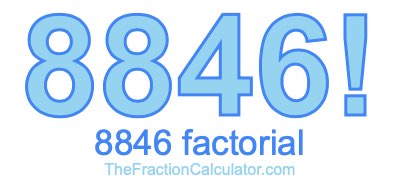 Factorial of 8846 8846 Factorial