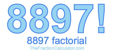 Factorial of 8897 8897 Factorial