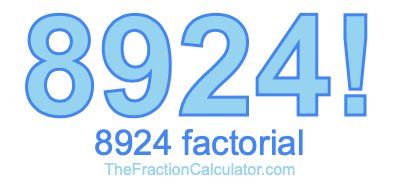 8924 Factorial
