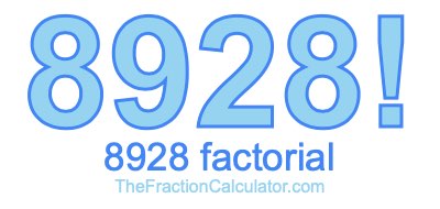 8928 Factorial