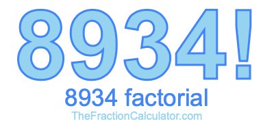 8934 Factorial