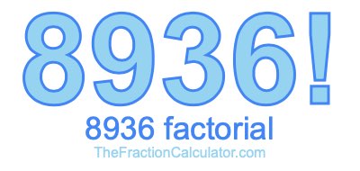8936 Factorial