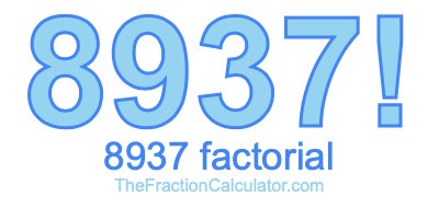 8937 Factorial