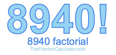 8940 Factorial