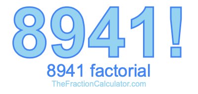 8941 Factorial