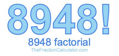 8948 Factorial
