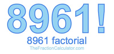 8961 Factorial