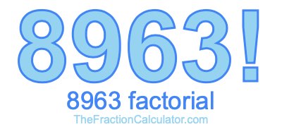 8963 Factorial