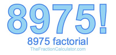 8975 Factorial