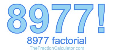 8977 Factorial