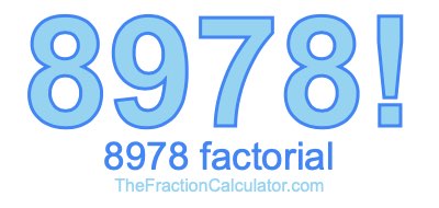 8978 Factorial
