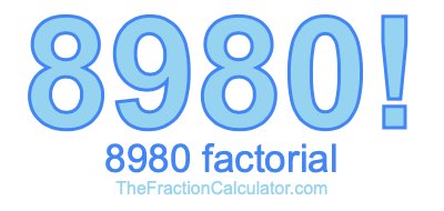 8980 Factorial