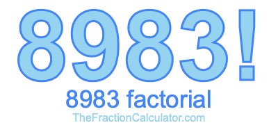 8983 Factorial